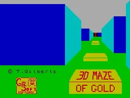 3D Maze of Gold screenshot