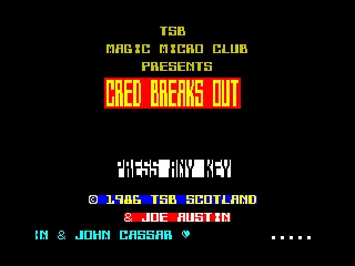 Cred Breaks Out screenshot