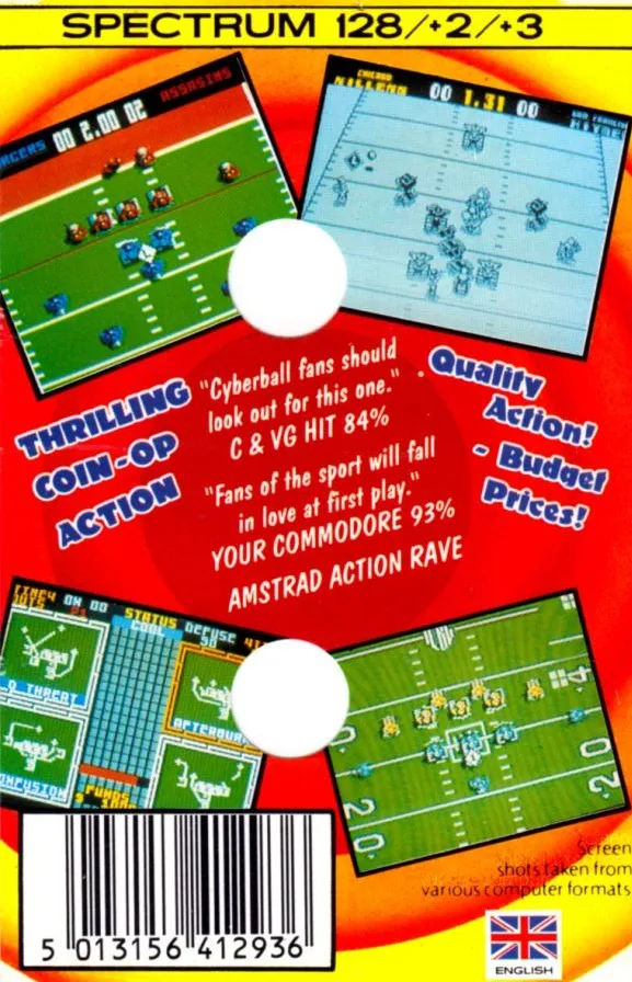 Cyberball box back