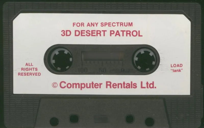 3D Desert Patrol cart