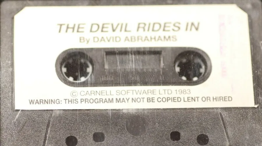 The Devil Rides In cart