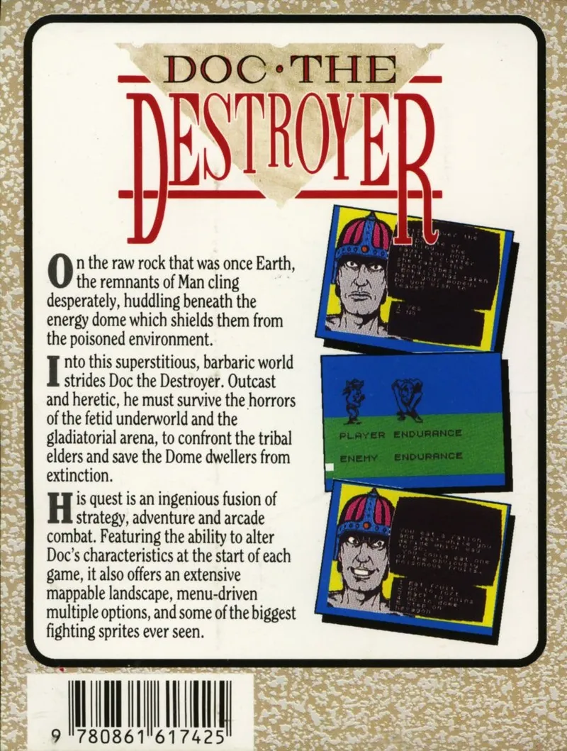 Doc the Destroyer box back