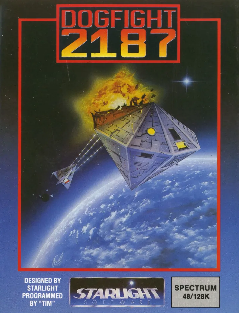 Dogfight 2187 cover art for Sinclair ZX Spectrum
