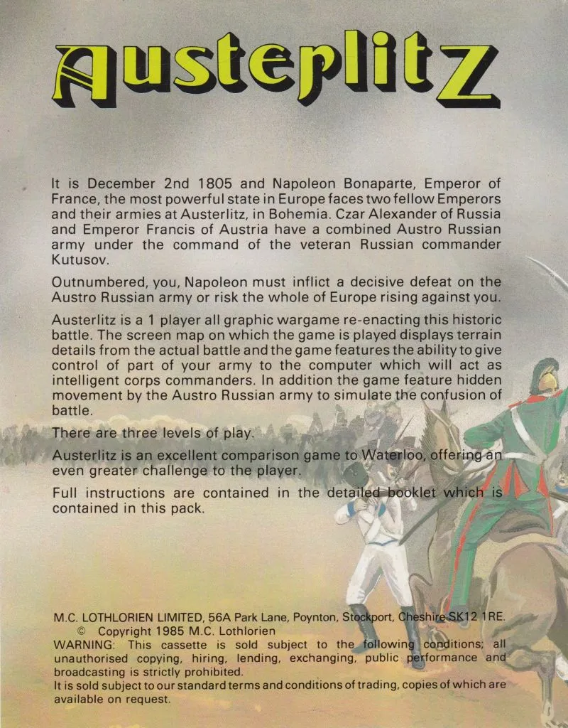 Austerlitz box back