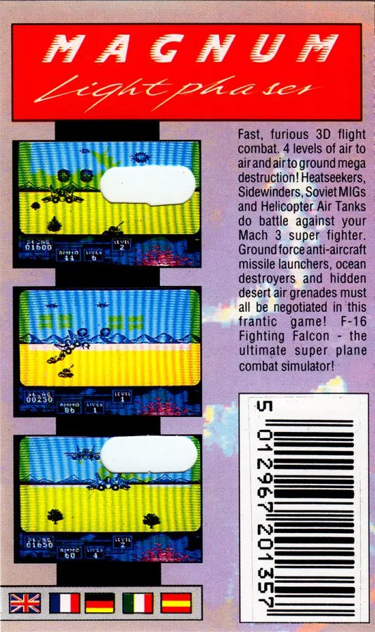 F-16 Fighting Falcon box back