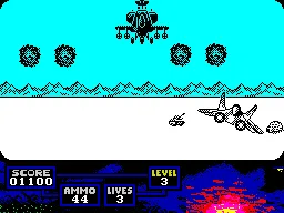 Backdrop artwork for F-16 Fighting Falcon