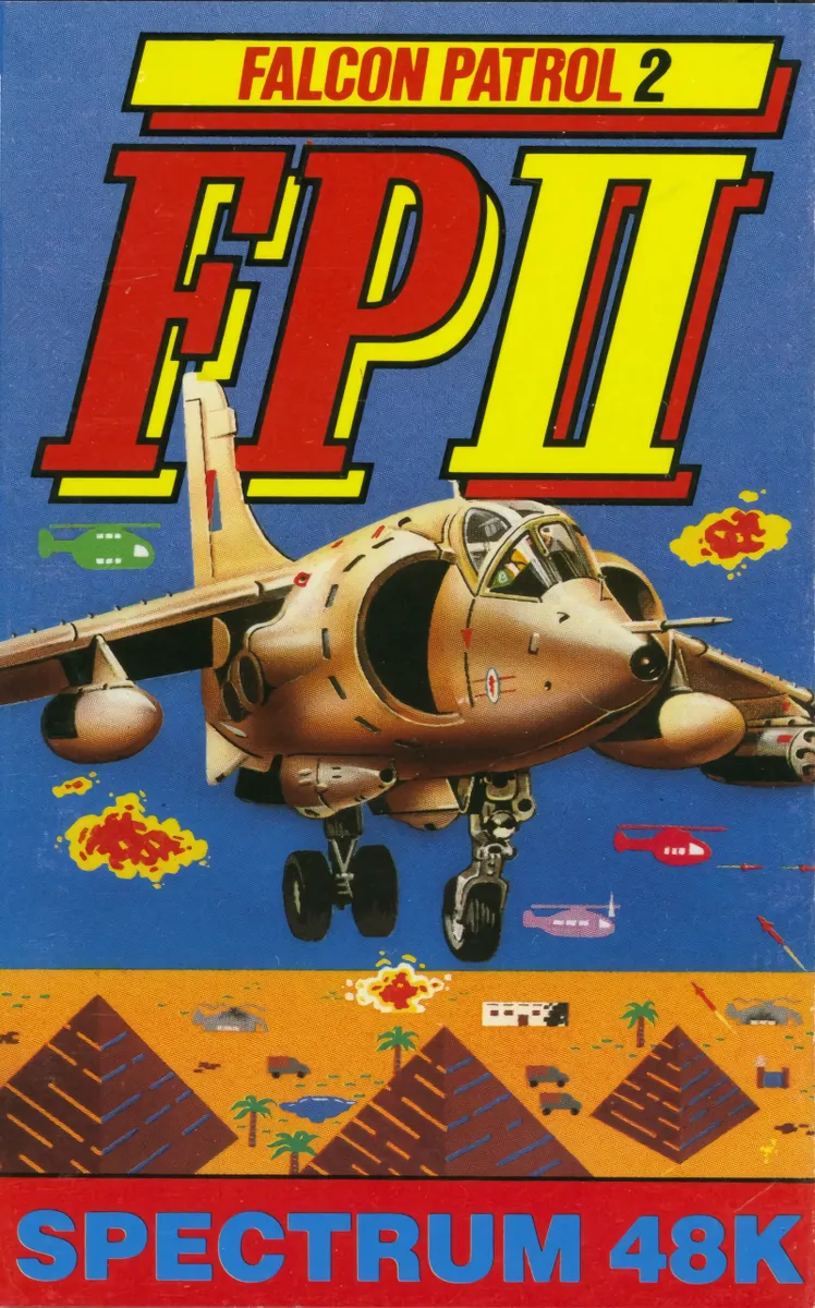 Falcon Patrol 2 cover art for Sinclair ZX Spectrum