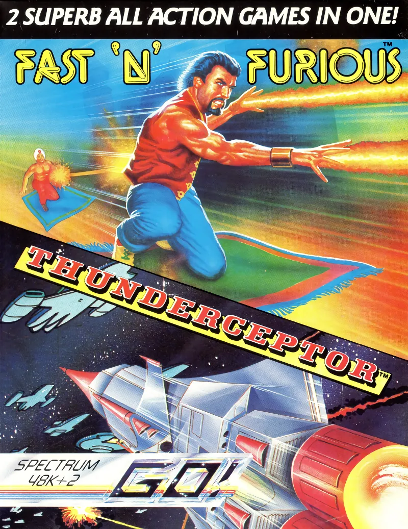 Fast 'n' Furious cover art for Sinclair ZX Spectrum