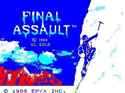 Backdrop artwork for Final Assault
