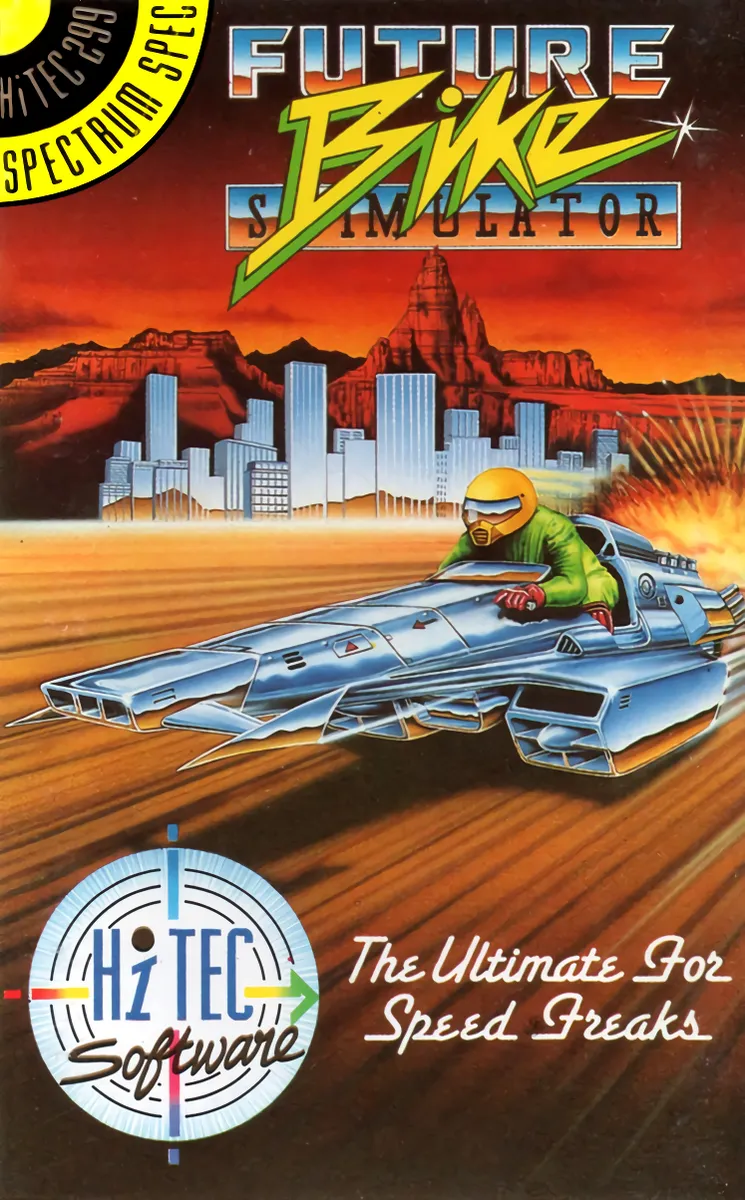 Future Bike Simulator box art