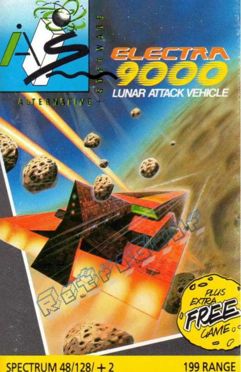 Backdrop artwork for Electra 9000 Lunar Attack Vehicle