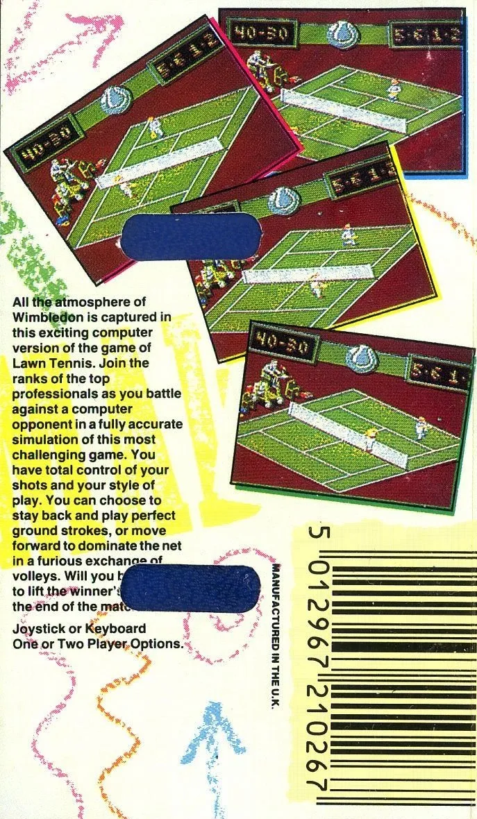 Grand Prix Tennis box back