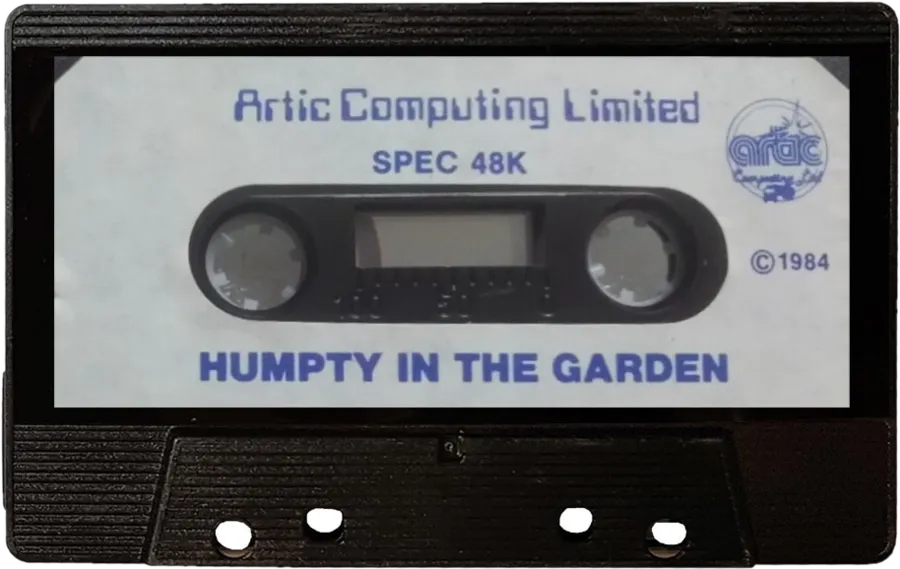 Humpty Dumpty in the Garden cart