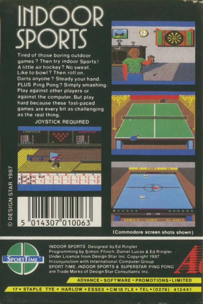 Indoor Sports box back