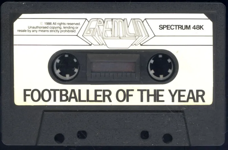 Footballer of the Year cart