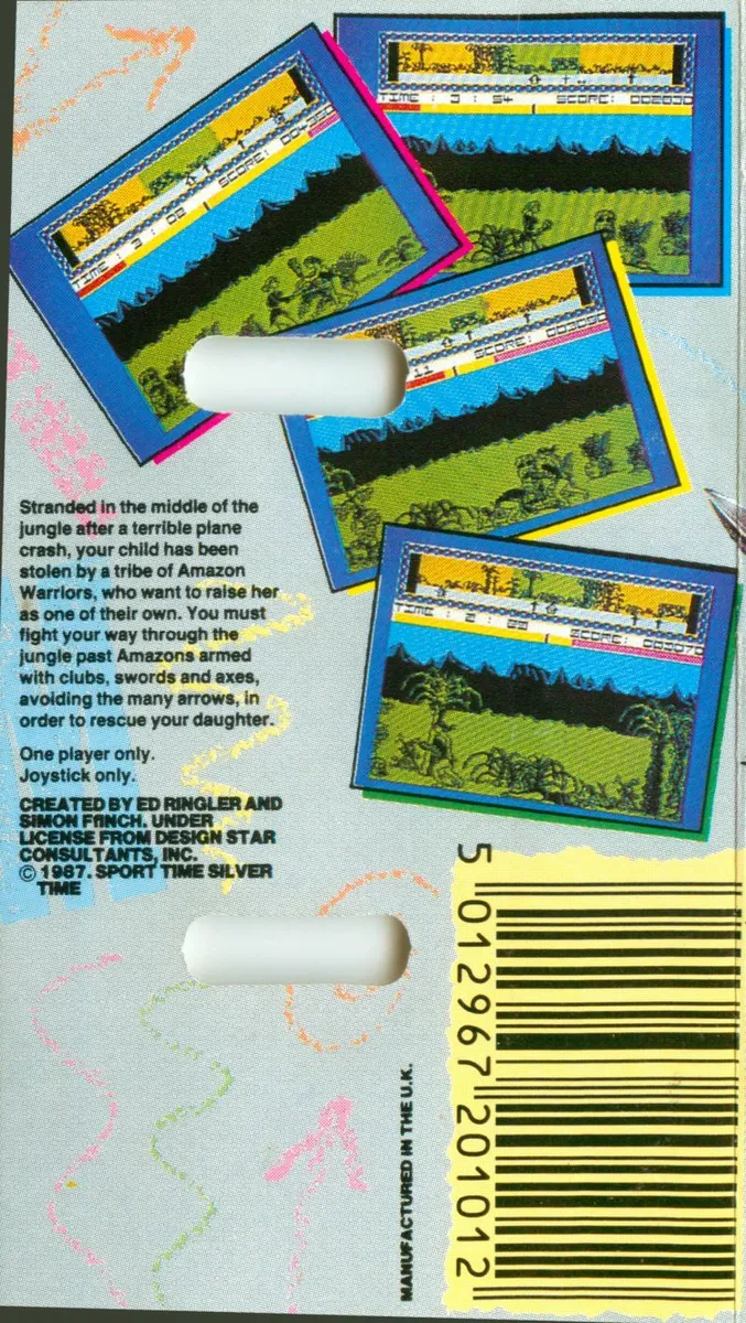 Legend of the Amazon Women box back