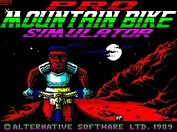 Backdrop artwork for Pro Mountain Bike Simulator