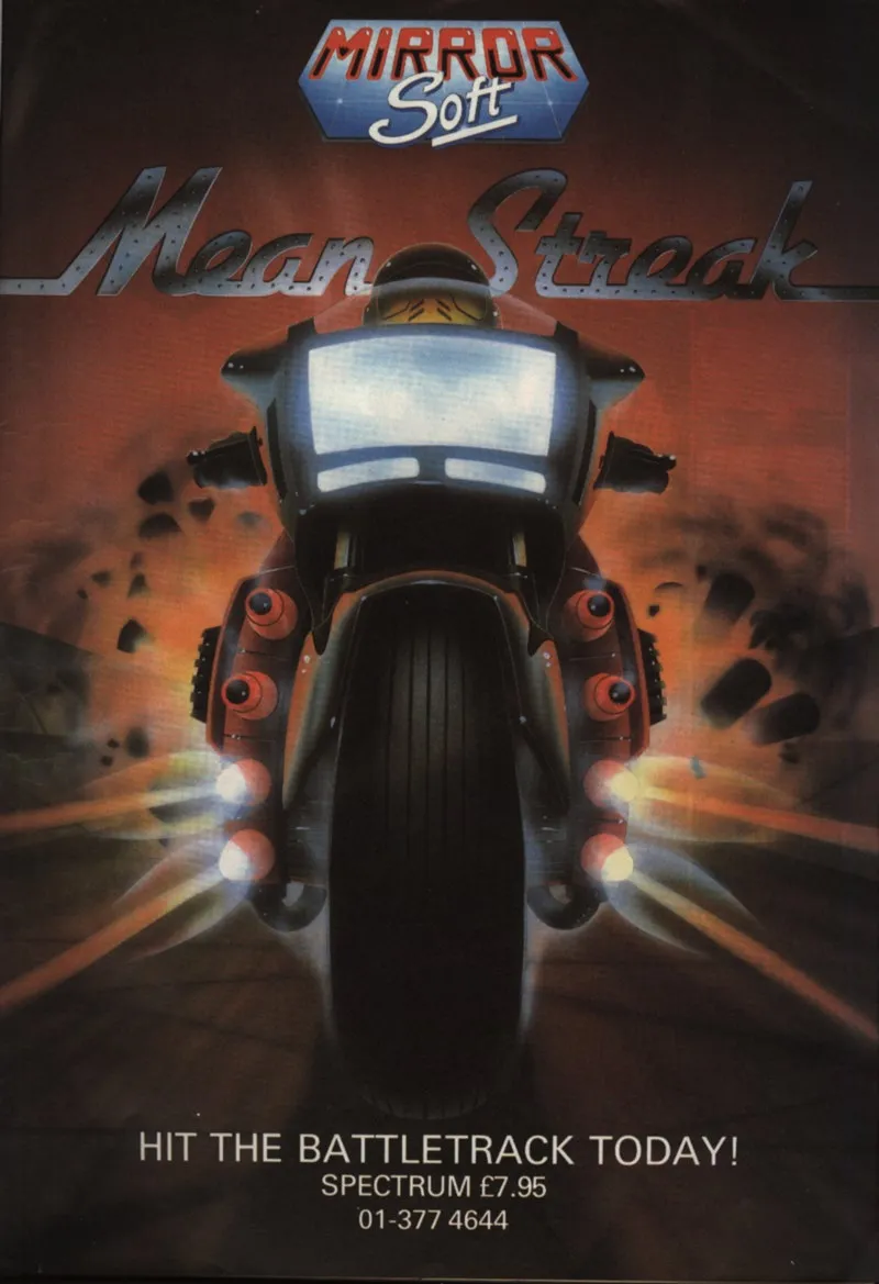 Mean Streak box art