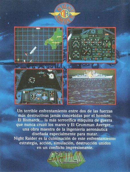 Night Raider box back