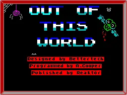 Out of This World screenshot