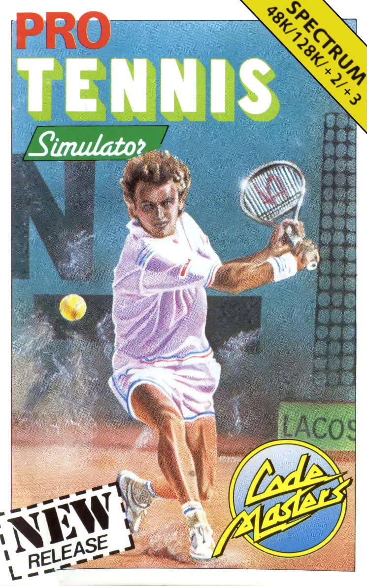 Pro Tennis Simulator box art