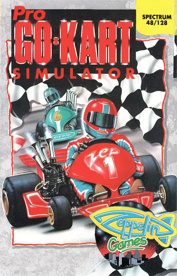 Professional Go-Kart Simulator box art