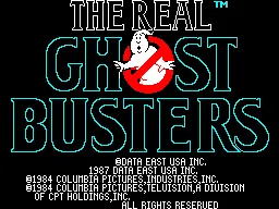 The Real Ghostbusters screenshot