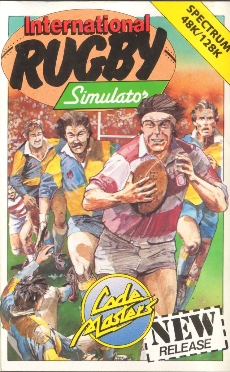 International Rugby Simulator box art