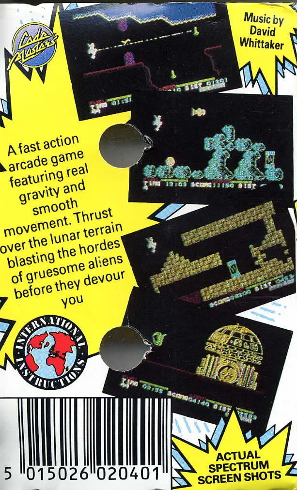Super G-Man box back