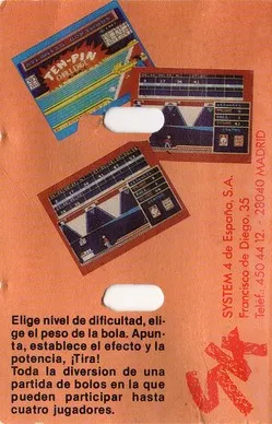 Ten-Pin Challenge box back