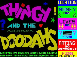 Thingy and the Doodahs screenshot