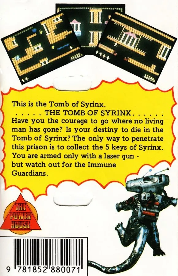 Tomb of Syrinx box back
