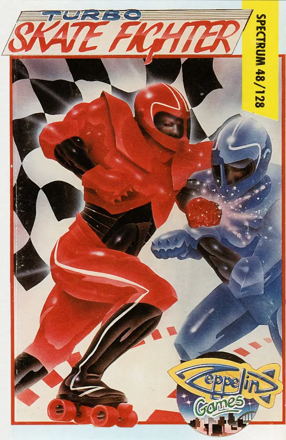 Turbo Skate Fighter box art