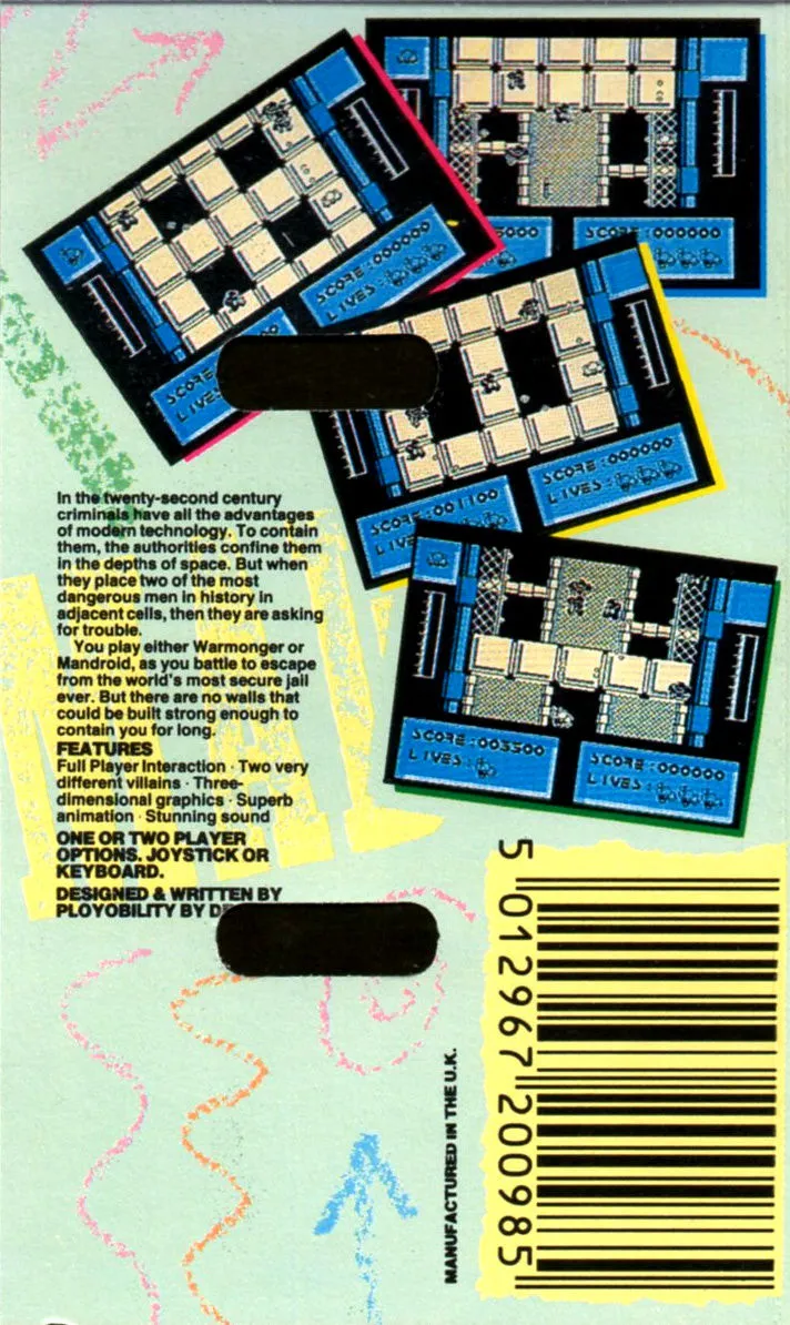 UCM: Ultimate Combat Mission box back