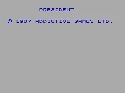 President screenshot