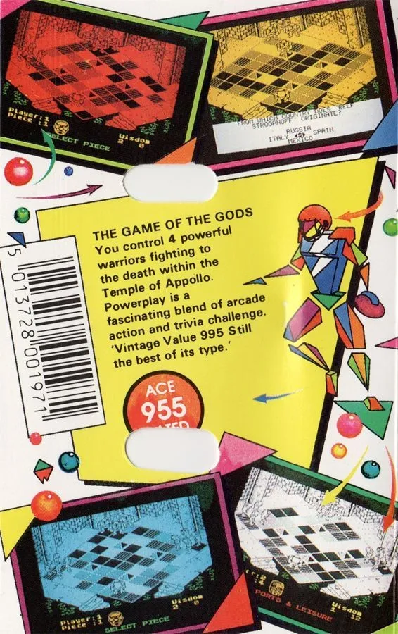 Powerplay: Game of the Gods box back
