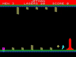 Lunar Jetman screenshot