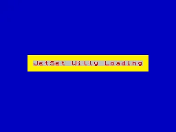Jet Set Willy screenshot