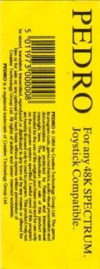 Pedro box back