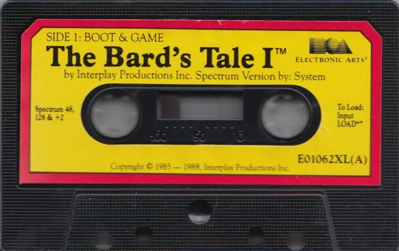 The Bard's Tale cart