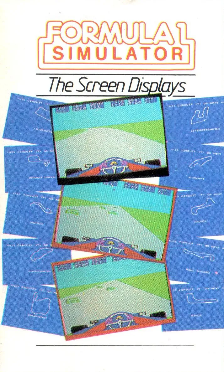 Formula 1 Simulator box back