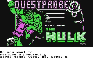 Questprobe Featuring The Hulk screenshot