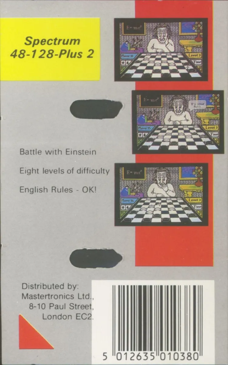 Draughts Genius box back