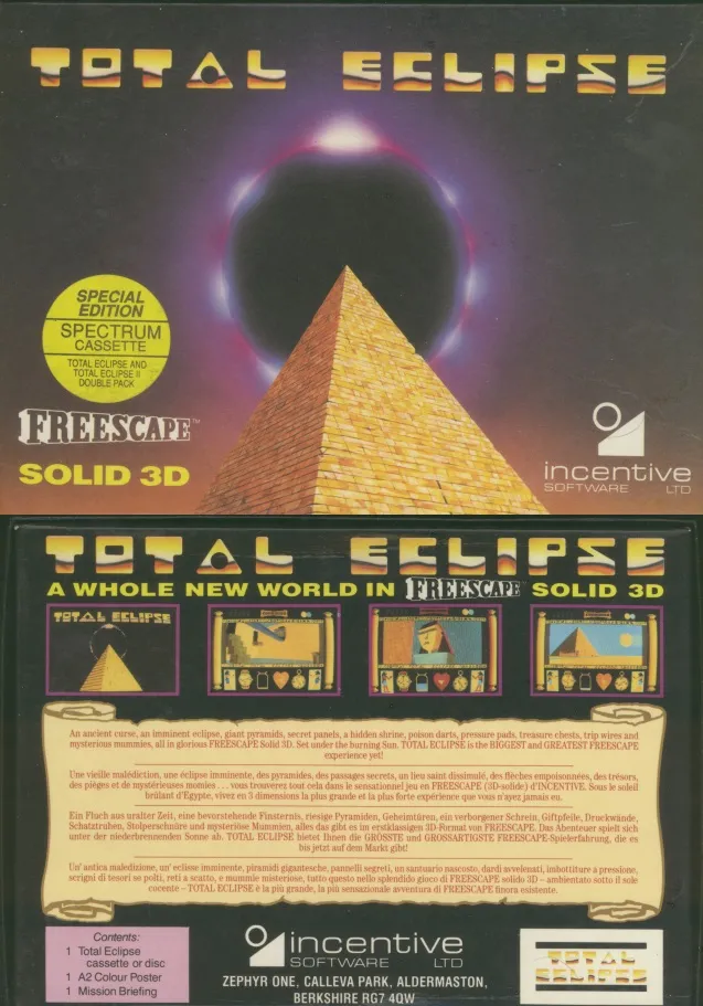 Total Eclipse II: The Sphinx Jinx box art