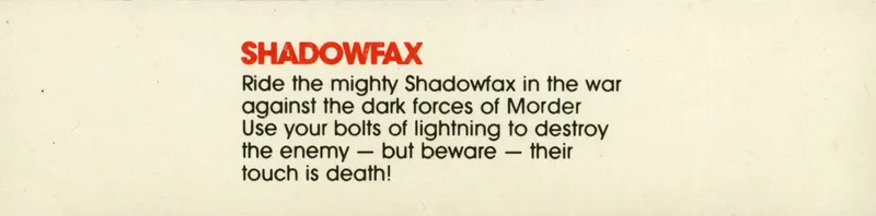 Shadowfax box back