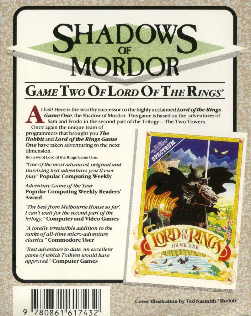 Backdrop artwork for Shadows of Mordor: Game Two of Lord of the Rings