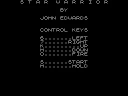 Star Warrior screenshot