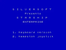Starship Enterprise screenshot