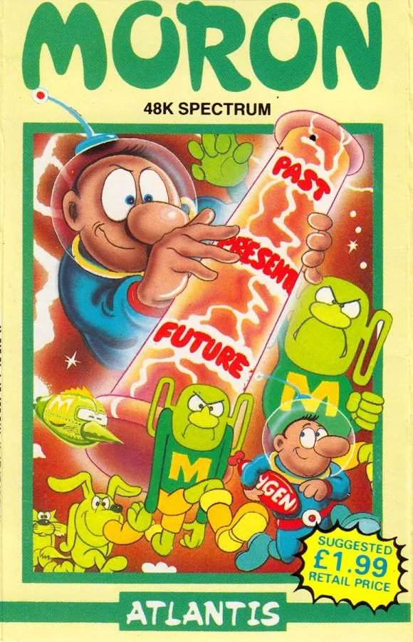 Moron box art