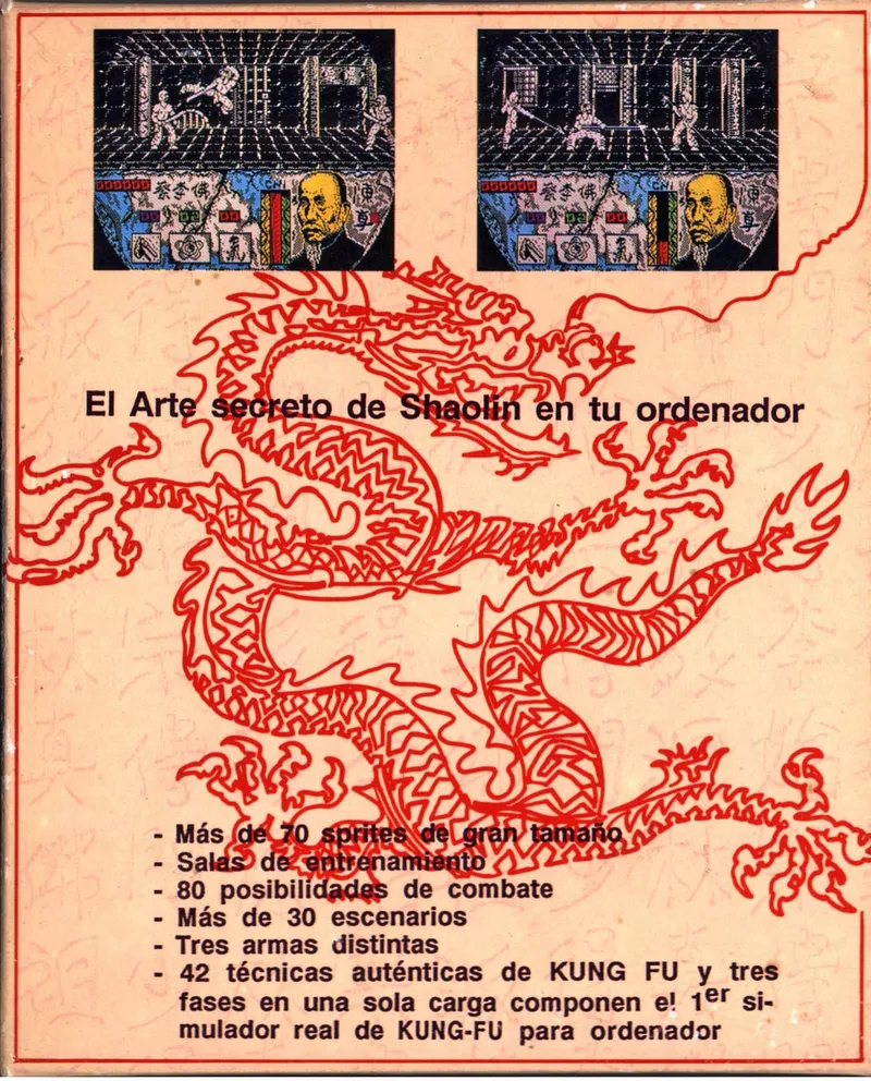 Choy-Lee-Fut Kung-Fu Warrior box back